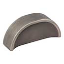 Jeffrey Alexander [484-32BNBDL] Die Cast Zinc Cabinet Pull Handle - Standard Sized - Elara Series - Brushed Pewter Finish - 32mm C/C - 2 1/16&quot; L