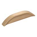 Jeffrey Alexander [484-396SBZ] Die Cast Zinc Cabinet Pull Handle - Standard Sized - Elara Series - Satin Bronze Finish - 3&quot; &amp; 96mm C/C - 4 9/16&quot; L