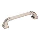 Jeffrey Alexander [165-128SN] Die Cast Zinc Cabinet Pull Handle - Oversized - Ella Series - Satin Nickel Finish - 128mm C/C - 5 13/16" L