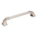 Jeffrey Alexander [165-160SN] Die Cast Zinc Cabinet Pull Handle - Oversized - Ella Series - Satin Nickel Finish - 160mm C/C - 7 1/16" L