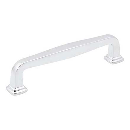 Jeffrey Alexander [782-128PC] Die Cast Zinc Cabinet Pull Handle - Oversized - Fontana Series - Polished Chrome Finish - 128mm C/C - 5 13/16&quot; L