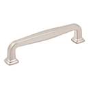 Jeffrey Alexander [782-128SN] Die Cast Zinc Cabinet Pull Handle - Oversized - Fontana Series - Satin Nickel Finish - 128mm C/C - 5 13/16&quot; L