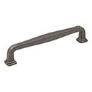 Jeffrey Alexander [782-160BNBDL] Die Cast Zinc Cabinet Pull Handle - Oversized - Fontana Series - Brushed Pewter Finish - 160mm C/C - 7 1/16&quot; L