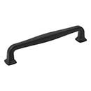 Jeffrey Alexander [782-160MB] Die Cast Zinc Cabinet Pull Handle - Oversized - Fontana Series - Matte Black Finish - 160mm C/C - 7 1/16&quot; L