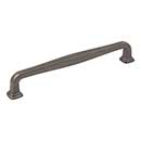 Jeffrey Alexander [782-192BNBDL] Die Cast Zinc Cabinet Pull Handle - Oversized - Fontana Series - Brushed Pewter Finish - 192mm C/C - 8 5/16&quot; L