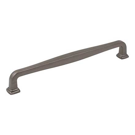 Jeffrey Alexander [782-224BNBDL] Die Cast Zinc Cabinet Pull Handle - Oversized - Fontana Series - Brushed Pewter Finish - 224mm C/C - 9 9/16" L