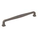 Jeffrey Alexander [782-224BNBDL] Die Cast Zinc Cabinet Pull Handle - Oversized - Fontana Series - Brushed Pewter Finish - 224mm C/C - 9 9/16&quot; L