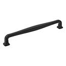 Jeffrey Alexander [782-224MB] Die Cast Zinc Cabinet Pull Handle - Oversized - Fontana Series - Matte Black Finish - 224mm C/C - 9 9/16&quot; L