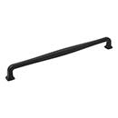 Jeffrey Alexander [782-305MB] Die Cast Zinc Cabinet Pull Handle - Oversized - Fontana Series - Matte Black Finish - 305mm C/C - 12 3/4&quot; L