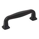 Jeffrey Alexander [782-96MB] Die Cast Zinc Cabinet Pull Handle - Standard Sized - Fontana Series - Matte Black Finish - 96mm C/C - 4 1/2&quot; L