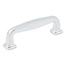 Jeffrey Alexander [782-96PC] Die Cast Zinc Cabinet Pull Handle - Standard Sized - Fontana Series - Polished Chrome Finish - 96mm C/C - 4 1/2&quot; L