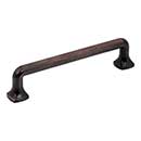 Jeffrey Alexander [663-128DBAC] Die Cast Zinc Cabinet Pull Handle - Oversized - Griffin Series - Brushed Oil Rubbed Bronze Finish - 128mm C/C - 5 13/16&quot; L