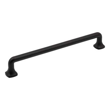 Jeffrey Alexander [663-192MB] Die Cast Zinc Cabinet Pull Handle - Oversized - Griffin Series - Matte Black Finish - 192mm C/C - 8 5/16&quot; L