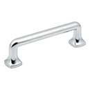 Jeffrey Alexander [663-96PC] Die Cast Zinc Cabinet Pull Handle - Standard Sized - Griffin Series - Polished Chrome Finish - 96mm C/C - 4 1/2&quot; L