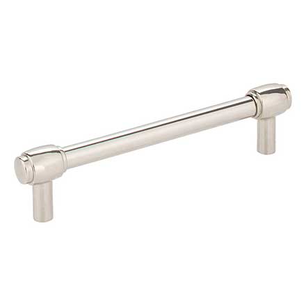 Jeffrey Alexander [885-128NI] Die Cast Zinc Cabinet Pull Handle - Oversized - Hayworth Series - Polished Nickel Finish - 128mm C/C -6&quot; L