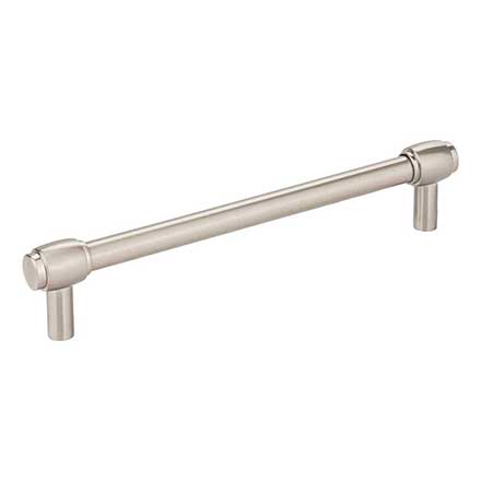 Jeffrey Alexander [885-160SN] Die Cast Zinc Cabinet Pull Handle - Oversized - Hayworth Series - Satin Nickel Finish - 160mm C/C - 7 1/4&quot; L