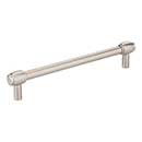 Jeffrey Alexander [885-160SN] Die Cast Zinc Cabinet Pull Handle - Oversized - Hayworth Series - Satin Nickel Finish - 160mm C/C - 7 1/4&quot; L