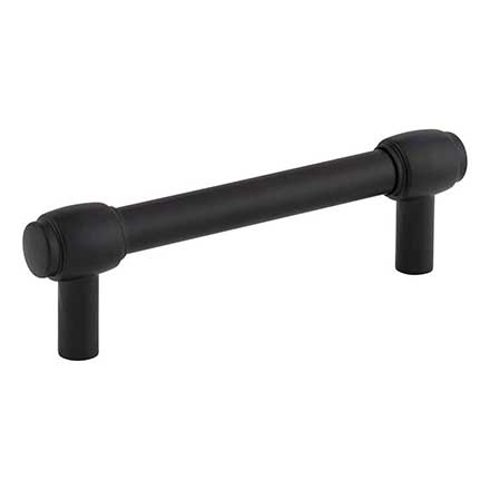 Jeffrey Alexander [885-96MB] Die Cast Zinc Cabinet Pull Handle - Standard Sized - Hayworth Series - Matte Black Finish - 96mm C/C - 4 3/4&quot; L