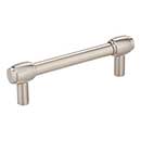Jeffrey Alexander [885-96SN] Die Cast Zinc Cabinet Pull Handle - Standard Sized - Hayworth Series - Satin Nickel Finish - 96mm C/C - 4 3/4&quot; L