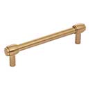 Jeffrey Alexander [885-128SBZ] Die Cast Zinc Cabinet Pull Handle - Oversized - Hayworth Series - Satin Bronze Finish - 128mm C/C - 6&quot; L