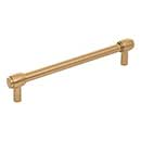 Jeffrey Alexander [885-160SBZ] Die Cast Zinc Cabinet Pull Handle - Oversized - Hayworth Series - Satin Bronze Finish - 160mm C/C - 7 1/4&quot; L