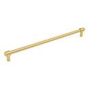 Jeffrey Alexander [885-305BG] Die Cast Zinc Cabinet Pull Handle - Oversized - Hayworth Series - Brushed Gold Finish - 305mm C/C - 12 15/16" L