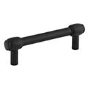 Jeffrey Alexander [885-96MB] Die Cast Zinc Cabinet Pull Handle - Standard Sized - Hayworth Series - Matte Black Finish - 96mm C/C - 4 3/4&quot; L