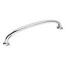Jeffrey Alexander [650-160PC] Die Cast Zinc Cabinet Pull Handle - Hudson Series - Oversized - Polished Chrome Finish - 160mm C/C - 6 15/16" L
