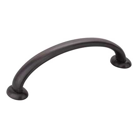 Jeffrey Alexander [650-96DBAC] Die Cast Zinc Cabinet Pull Handle - Hudson Series - Standard Size - Brushed Oil Rubbed Bronze Finish - 96mm C/C - 4 3/8" L