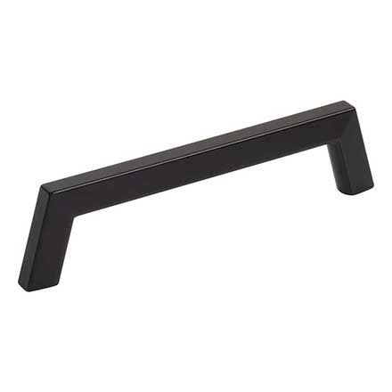 Jeffrey Alexander [566-128MB] Die Cast Zinc Cabinet Pull Handle - Oversized - Ivan Series - Matte Black Finish - 128mm C/C - 5 11/16&quot; L