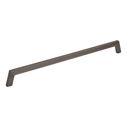 Jeffrey Alexander [566-305BNBDL] Die Cast Zinc Cabinet Pull Handle - Oversized - Ivan Series - Brushed Pewter Finish - 305mm C/C - 12 5/8" L