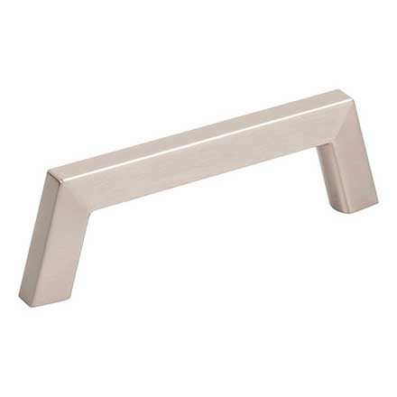Jeffrey Alexander [566-96SN] Die Cast Zinc Cabinet Pull Handle - Standard Sized - Ivan Series -Satin Nickel Finish - 96mm C/C - 4 7/16&quot; L