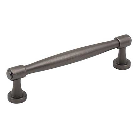 Jeffrey Alexander [132-128BNBDL] Die Cast Zinc Cabinet Pull Handle - Oversized - Jules Series - Brushed Pewter Finish - 128mm C/C - 5 13/16&quot; L