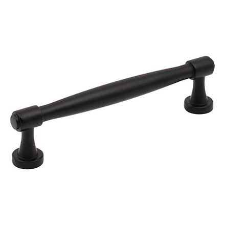 Jeffrey Alexander [132-128MB] Die Cast Zinc Cabinet Pull Handle - Oversized - Jules Series - Matte Black Finish - 128mm C/C - 5 13/16&quot; L