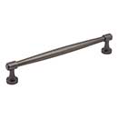 Jeffrey Alexander [132-192BNBDL] Die Cast Zinc Cabinet Pull Handle - Oversized - Jules Series - Brushed Pewter Finish - 192mm C/C - 8 5/16&quot; L
