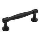 Jeffrey Alexander [132-96MB] Die Cast Zinc Cabinet Pull Handle - Standard Sized - Jules Series - Matte Black Finish - 96mm C/C - 4 1/4&quot; L