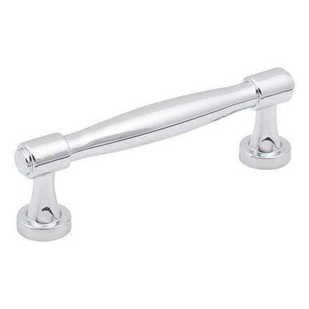 Jeffrey Alexander [132-96PC] Die Cast Zinc Cabinet Pull Handle - Standard Sized - Jules Series - Polished Chrome Finish - 96mm C/C - 4 1/4&quot; L