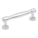 Jeffrey Alexander [132-96PC] Die Cast Zinc Cabinet Pull Handle - Standard Sized - Jules Series - Polished Chrome Finish - 96mm C/C - 4 1/4&quot; L