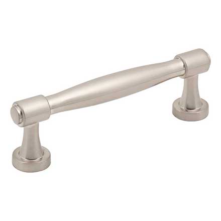 Jeffrey Alexander [132-96SN] Die Cast Zinc Cabinet Pull Handle - Standard Sized - Jules Series - Satin Nickel Finish - 96mm C/C - 4 1/4&quot; L
