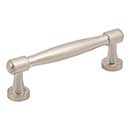 Jeffrey Alexander [132-96SN] Die Cast Zinc Cabinet Pull Handle - Standard Sized - Jules Series - Satin Nickel Finish - 96mm C/C - 4 1/4&quot; L