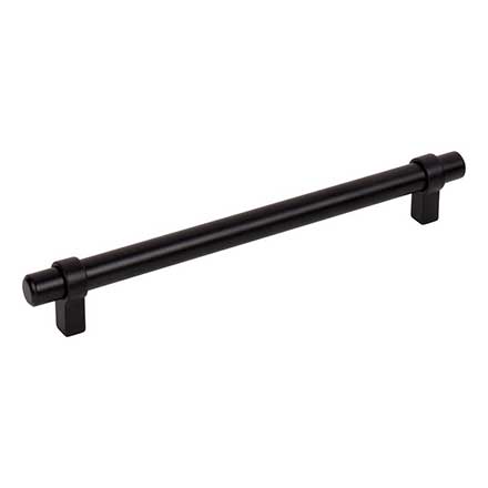 Jeffrey Alexander [5192MB] Plated Steel Cabinet Pull Handle - Key Grande Series - Oversized - Matte Black Finish - 192mm C/C - 9 1/8&quot; L