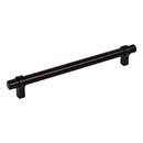 Jeffrey Alexander [5192MB] Plated Steel Cabinet Pull Handle - Key Grande Series - Oversized - Matte Black Finish - 192mm C/C - 9 1/8&quot; L
