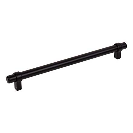 Jeffrey Alexander [5224MB] Plated Steel Cabinet Pull Handle - Key Grande Series - Oversized - Matte Black Finish - 224mm C/C - 10 3/8&quot; L