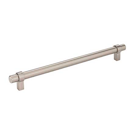 Jeffrey Alexander [5224SN] Plated Steel Cabinet Pull Handle - Key Grande Series - Oversized - Satin Nickel Finish - 224mm C/C - 10 3/8" L