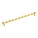 Jeffrey Alexander [5319BG] Plated Steel Cabinet Pull Handle - Key Grande Series - Oversized - Brushed Gold Finish - 319mm C/C - 14 1/8&quot; L