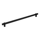 Jeffrey Alexander [5319MB] Plated Steel Cabinet Pull Handle - Key Grande Series - Oversized - Matte Black Finish - 319mm C/C - 14 1/8&quot; L