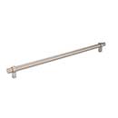 Jeffrey Alexander [5319SN] Plated Steel Cabinet Pull Handle - Key Grande Series - Oversized - Satin Nickel Finish - 319mm C/C - 14 1/8&quot; L