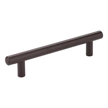 Jeffrey Alexander [178ORB] Plated Steel Cabinet Bar Pull Handle - Key Largo Series - Oversized - Dark Bronze Finish - 128mm C/C - 7&quot; L
