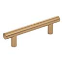 Jeffrey Alexander [146SBZ] Plated Steel Cabinet Bar Pull Handle - Key West Series - Standard Size - Satin Bronze Finish - 96mm C/C - 146mm L