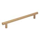 Jeffrey Alexander [242SBZ] Plated Steel Cabinet Bar Pull Handle - Key West Series - Oversized - Satin Bronze Finish - 192mm C/C - 242mm L